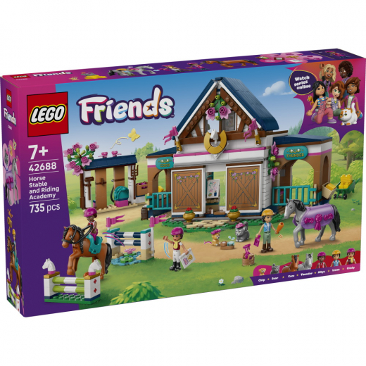 LEGO Friends - Häststall Och Ridskola i gruppen LEKSAKER / LEGO / LEGO Friends hos Spelexperten (42688)