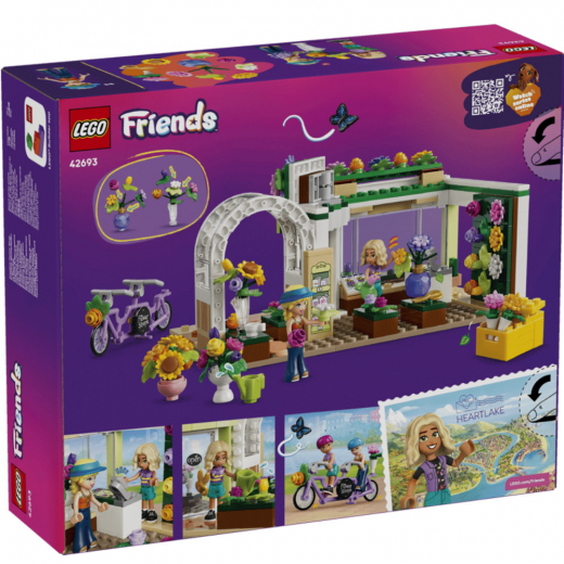 LEGO Friends - Kreativ Blomsteraffär i gruppen LEKSAKER / LEGO / LEGO Friends hos Spelexperten (42693)