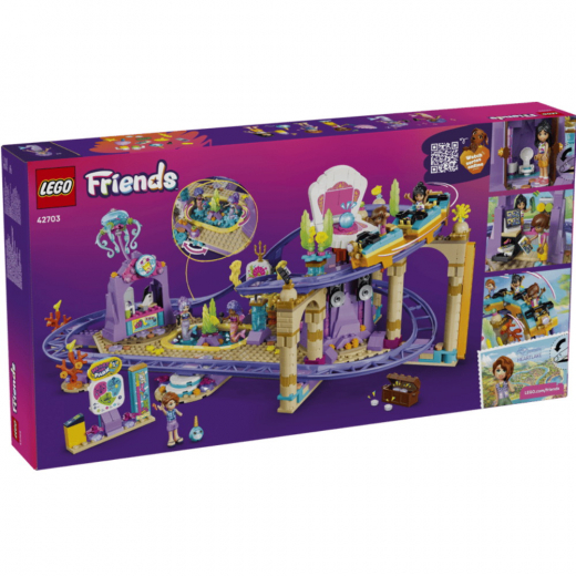 LEGO Friends - Berg och dalbana med Sjöjungfrutema i gruppen LEKSAKER / LEGO / LEGO Friends hos Spelexperten (42703)