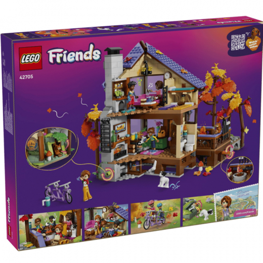 LEGO Friends - Mysig Stuga i Höstskogen i gruppen LEKSAKER / LEGO / LEGO Friends hos Spelexperten (42705)