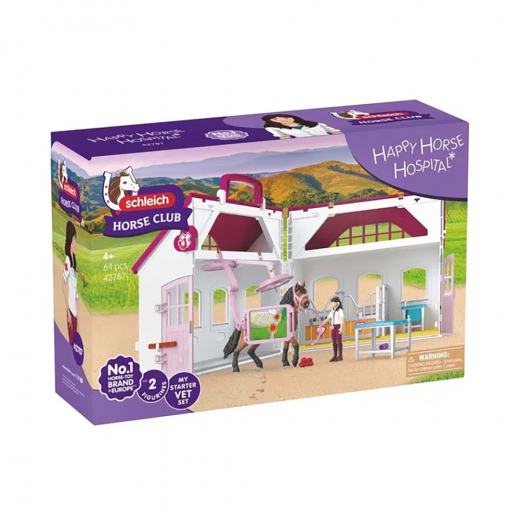 Schleich Happy Horse Hospital i gruppen LEKSAKER / Figurer och lekset / Schleich hos Spelexperten (42787)