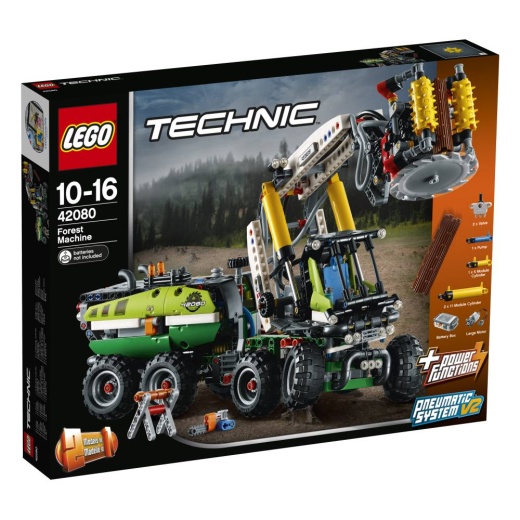 LEGO Technic - Skogsmaskin 42080 i gruppen  hos Spelexperten (42800)