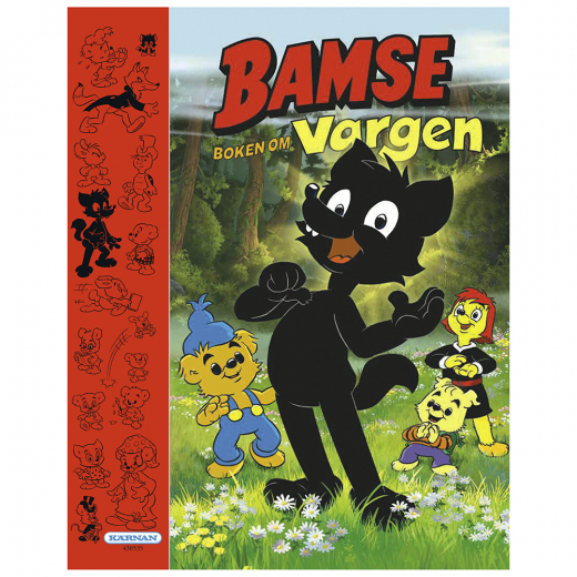 Bamse - Boken om Vargen i gruppen LEKSAKER / Barnböcker hos Spelexperten (430535)