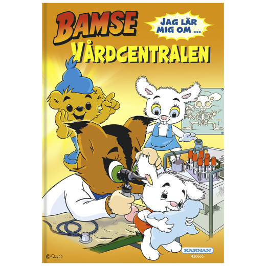 Bamse - Jag lär mig om vårdcentralen i gruppen LEKSAKER / Barnböcker hos Spelexperten (430665)