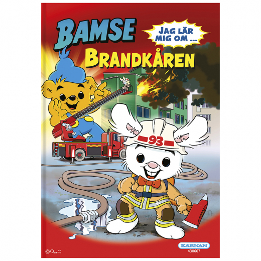 Bamse - Jag lär mig om brandkåren i gruppen LEKSAKER / Barnböcker hos Spelexperten (430667)