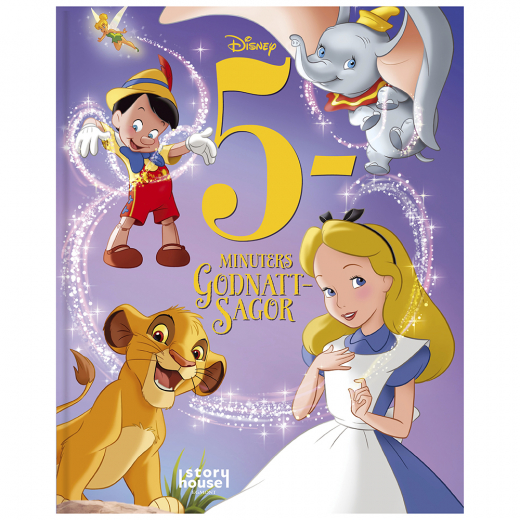 5 Minuters Sagor - Disney i gruppen LEKSAKER / Barnböcker hos Spelexperten (430729)