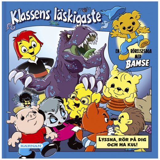 Bamse Rörelsesaga - Klassens läskigaste i gruppen LEKSAKER / Barnböcker hos Spelexperten (430741)