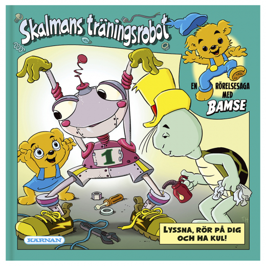 Bamse Rörelsesaga - Skalmans träningsrobot i gruppen LEKSAKER / Barnböcker hos Spelexperten (430742)