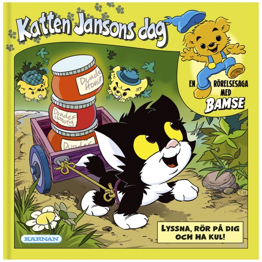 Bamse Rörelsesaga - Katten Janssons dag i gruppen LEKSAKER / Barnböcker hos Spelexperten (430744)