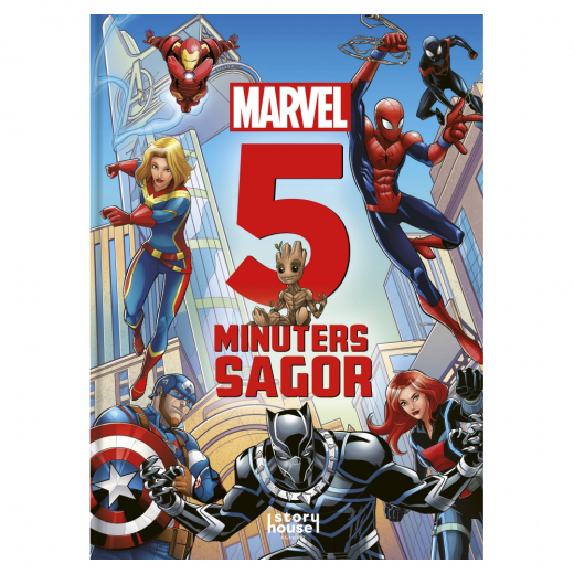 5 Minuters Sagor - Marvel i gruppen LEKSAKER / Barnböcker hos Spelexperten (430760)