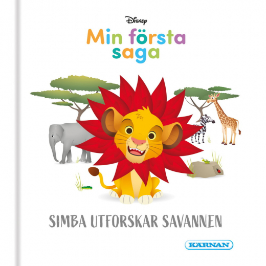 Min första saga - Simba utforskar savannen i gruppen LEKSAKER / Barnböcker hos Spelexperten (430799)