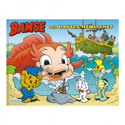Bamse och Havets Hemlighet i gruppen LEKSAKER / Barnböcker hos Spelexperten (430895)