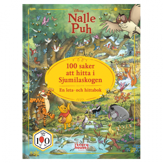 Disney Nalle Puh - 100 saker att hitta i Sjumilaskogen i gruppen LEKSAKER / Barnböcker / Disney hos Spelexperten (430926)