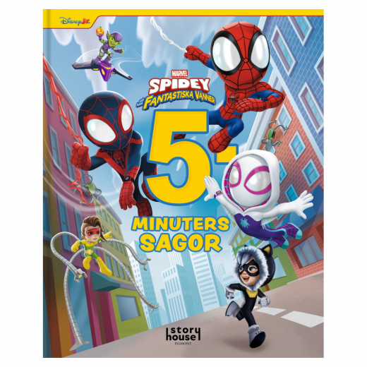 5 Minuters Sagor - Spidey och hans Fantastiska Vänner i gruppen LEKSAKER / Barnböcker / Disney hos Spelexperten (430928)