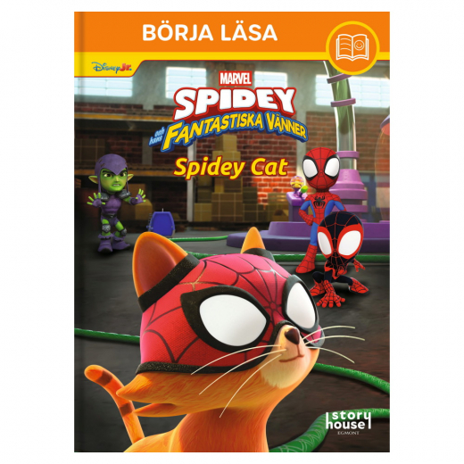 Börja Läsa Spidey - Spidey Cat i gruppen LEKSAKER / Barnböcker / Disney hos Spelexperten (430929)