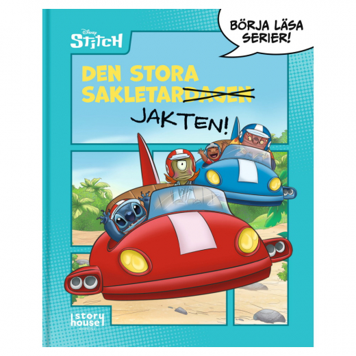 Börja Läsa Serier Stitch - Den Stora Sakletar-jakten i gruppen LEKSAKER / Barnböcker hos Spelexperten (430930)