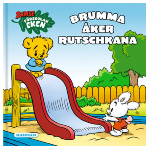 Bok - Brumma Åker rutschkana i gruppen LEKSAKER / Barnböcker / Bamse hos Spelexperten (430935)