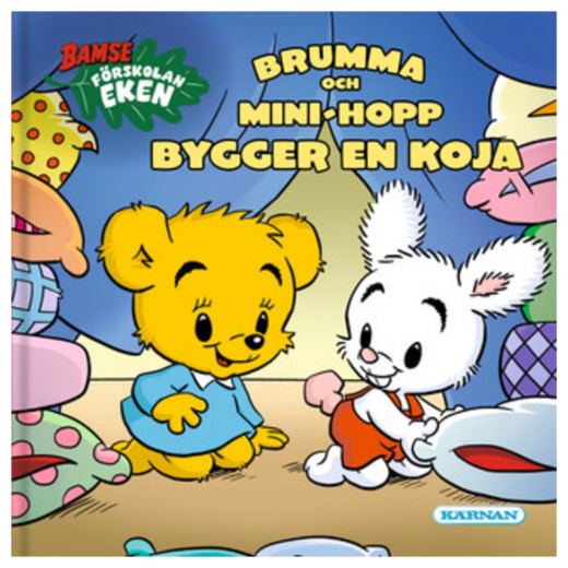 Bok: Brumma och Mini Hopp Bygger en koja i gruppen LEKSAKER / Barnböcker / Bamse hos Spelexperten (430936)