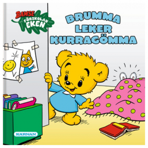 Bok: Brumma Leker Kurragömma i gruppen LEKSAKER / Barnböcker hos Spelexperten (430937)
