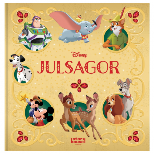 Bok - Disney Julsagor i gruppen LEKSAKER / Barnböcker / Disney hos Spelexperten (430941)