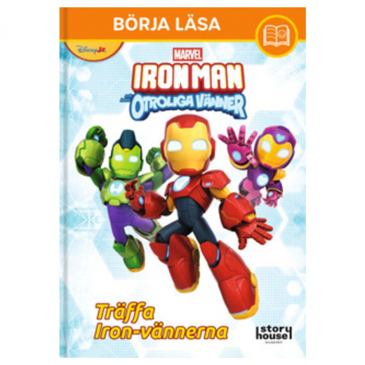 Börja Läsa Bok: Iron Man och Hans Otroliga Vänner i gruppen LEKSAKER / Barnböcker hos Spelexperten (430944)