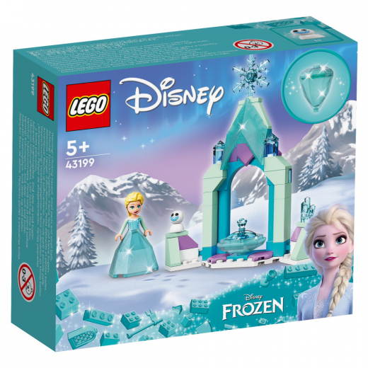 LEGO Disney Frozen - Elsas slottsgård i gruppen LEKSAKER / LEGO / LEGO Disney hos Spelexperten (43199)