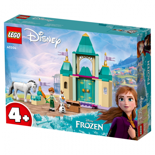 LEGO Disney Frozen - Slottsskoj med Anna och Olaf i gruppen LEKSAKER / LEGO / LEGO Disney hos Spelexperten (43204)