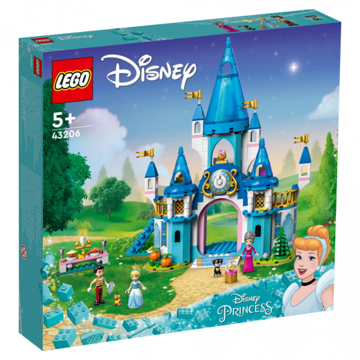LEGO Disney Princess - Askungen och prinsens slott i gruppen LEKSAKER / LEGO / LEGO Disney hos Spelexperten (43206)