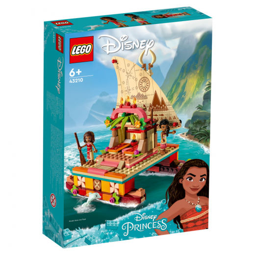 LEGO Disney - Vaianas navigeringsbåt i gruppen LEKSAKER / LEGO / LEGO Disney hos Spelexperten (43210)