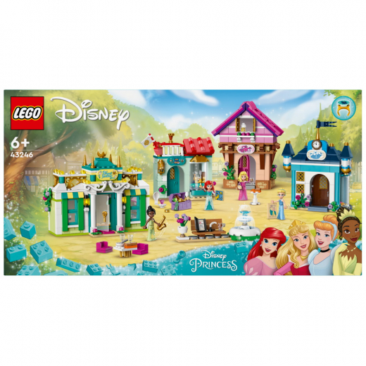 LEGO Disney - Disneyprinsessornas marknadsäventyr i gruppen LEKSAKER / LEGO / LEGO Disney hos Spelexperten (43246)