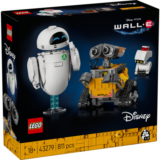 LEGO Disney - WALL-E och EVA i gruppen LEKSAKER / LEGO / LEGO Disney hos Spelexperten (43279)
