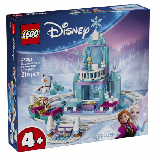 LEGO Disney - Elsas Ispalats Och Snöäventyr i gruppen LEKSAKER / LEGO / LEGO Disney hos Spelexperten (43281)