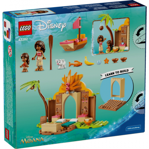 LEGO Disney - Moana Byhus & Båt i gruppen LEKSAKER / LEGO / LEGO Disney hos Spelexperten (43282)