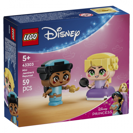 LEGO Disney - Jasmine Och Rapunzel I Miniformat i gruppen LEKSAKER / LEGO / LEGO Disney hos Spelexperten (43303)