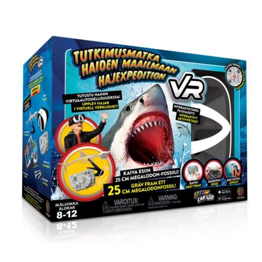 ABACUS VR Steam Lab Shark Lab i gruppen LEKSAKER / Experiment & teknik hos Spelexperten (43638)