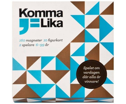 Komma Lika i gruppen SÄLLSKAPSSPEL / Familjespel hos Spelexperten (4500)