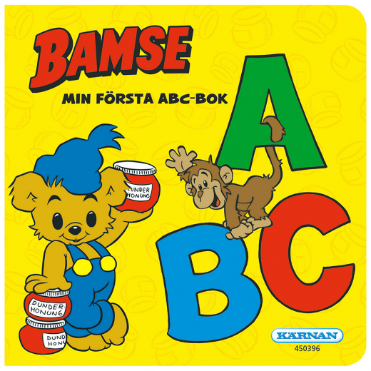 Bamse - Min första ABC-Bok i gruppen LEKSAKER / Barnböcker hos Spelexperten (450396)