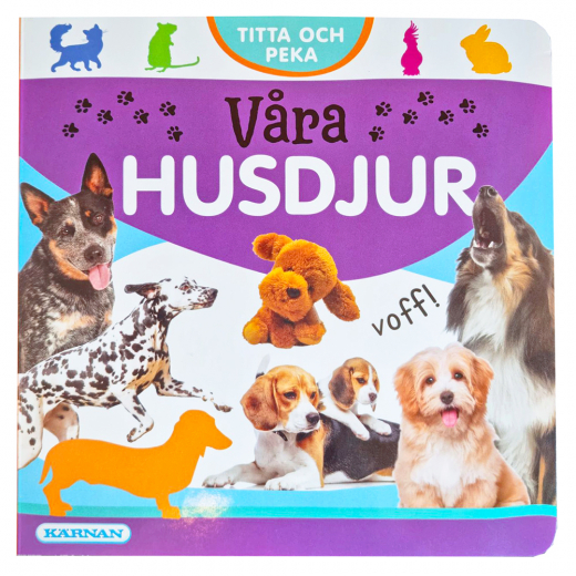 Titta och Peka - Våra Husdjur i gruppen LEKSAKER / Barnböcker hos Spelexperten (450534)