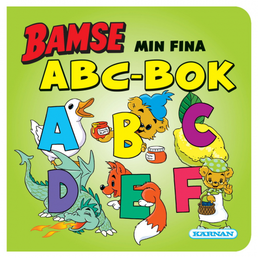 Bamse Min Fina ABC-Bok i gruppen LEKSAKER / Barnböcker hos Spelexperten (450543)