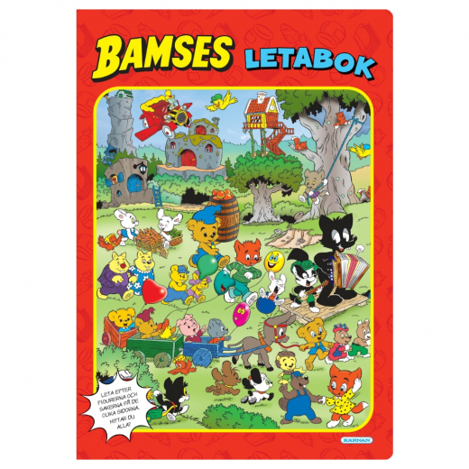 Bamses Letabok i gruppen LEKSAKER / Barnböcker / Bamse hos Spelexperten (450573)