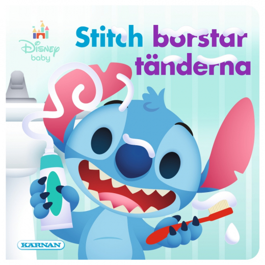 Bok - Stitch Borstar tänderna i gruppen LEKSAKER / Barnböcker / Disney hos Spelexperten (450599)