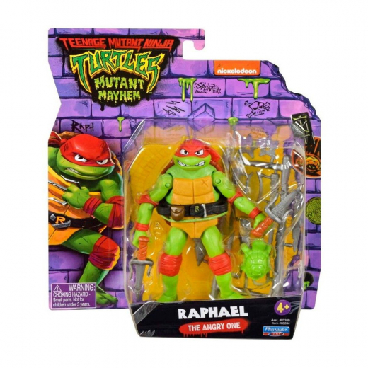 Turtles Mutant Mayhem Basic Figures Raphael i gruppen LEKSAKER / Figurer och lekset / Turtles hos Spelexperten (46-83284)