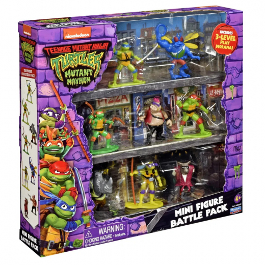 TMNT - Mayhem Mini Figure Battle Pack i gruppen LEKSAKER hos Spelexperten (46-83562)