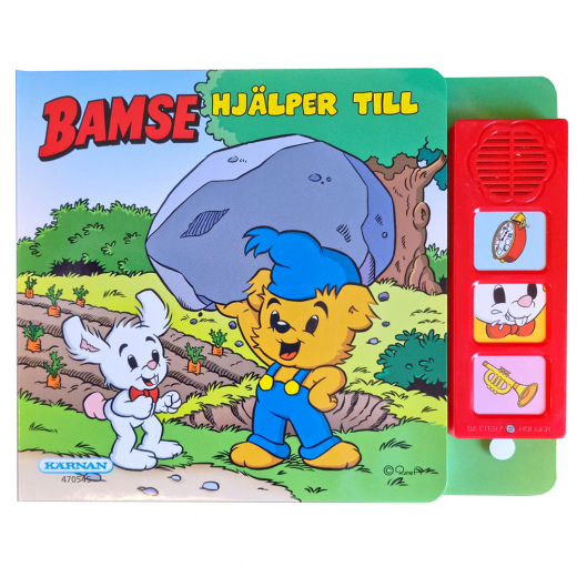 Bamse Hjälper Till - Ljudbok i gruppen LEKSAKER / Barnböcker hos Spelexperten (470545)