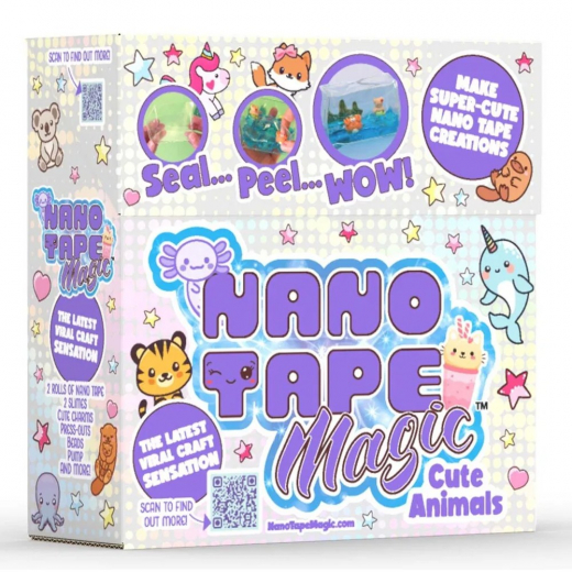 Nano Tape Magic - Cute Animals i gruppen LEKSAKER / Skapa & måla hos Spelexperten (480-1001)