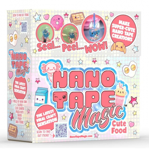 Nano Tape Magic - Classic Cute Food i gruppen LEKSAKER / Skapa & måla hos Spelexperten (480-1002)