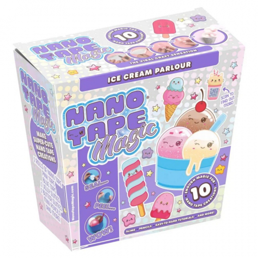 Nano Tape Magic - Ice Cream Parlour i gruppen LEKSAKER / Skapa & måla hos Spelexperten (480-1304)