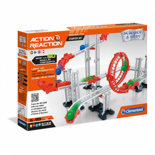 Clementoni Action & Reaction Starter Set i gruppen LEKSAKER / Experiment & teknik hos Spelexperten (48023000)