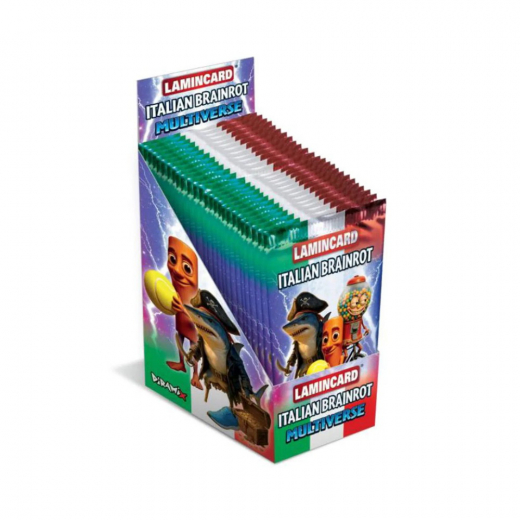 Lamincard - Italian Brainrot Wave 2 Display i gruppen SÄLLSKAPSSPEL / Samlarkort hos Spelexperten (498-50006-D)