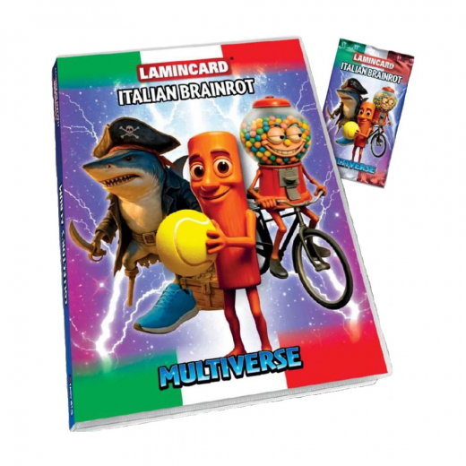 Lamincard - Italian Brainrot Album Wave 2 i gruppen LEKSAKER / Samlarprylar hos Spelexperten (498-50007)